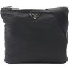 Prada Pre-Owned - Borsa a spalla con applicazione anni 2000 - Donna - nylon - Taglia unica - Nero
