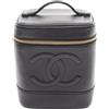 CHANEL Pre-Owned - Borsa a mano Coco Mark 2005-2006 - Donna - pelle caviar - Taglia unica - Nero