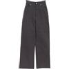Loewe Pre-Owned - Pantaloni a vita alta anni 2020 - Donna - cotone - 32 - Grigio