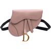 Christian Dior Pre-Owned - Marsupio Saddle in pelle di vitello pieno fiore 2019 - Donna - pelle di vitello - Taglia unica - Rosa