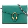 Gucci Pre-Owned - Borsa a tracolla Dionysus mini in pelle con catena 2016-2025 - Donna - pelle di vitello - Taglia unica - Verde