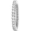 LB Exclusive - Anello Eternity Band in oro bianco 14 carati con diamanti - Donna - oro bianco 14kt - Taglia unica