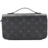 Louis Vuitton Pre-Owned - Portafoglio Zippy XL 2017 - Uomo - PVC/pelle di vitello - Taglia unica - Nero