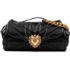Dolce & Gabbana Pre-Owned - Borsa a tracolla Devotion in nylon trapuntato 2000-2024 - Donna - nylon/pelle di vitello - Taglia unica - Nero