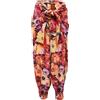 Stella McCartney Pre-Owned - Pantaloni ampi a fiori - Donna - seta - S - Rosso