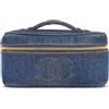 CHANEL Pre-Owned - Borsa a mano Vanity 1997 - Donna - Denim - Taglia unica - Blu
