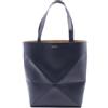 Loewe Pre-Owned - Borsa tote Puzzle Fold grande anni 2020 - Donna - pelle di vitello - Taglia unica - Blu