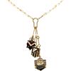 Louis Vuitton Pre-Owned - Collana placcata oro con pendenti smaltati Crystal Charm 2019 - Donna - placcatura in oro - Taglia unica