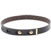 Louis Vuitton Pre-Owned - Cintura con monogramma 2024 - Donna - PVC - Taglia unica - Nero