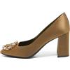 Louis Vuitton Pre-Owned - Pumps Madeleine 75mm - Donna - gomma/pelle/pelle/raso - 37.5 - Marrone