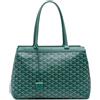 Goyard Pre-Owned - Borsa tote Bellechasse PM in tela Goyardine 2020 - Donna - tessuto/pelle di vitello - Taglia unica - Verde