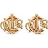 Christian Dior Pre-Owned - Orecchini a clip con logo anni 2000 - Donna - placcatura in oro - Taglia unica