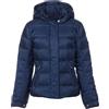 Prada Pre-Owned - Piumino con logo - Donna - poliammide/poliammide - 42 - Blu