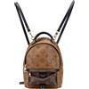Louis Vuitton Pre-Owned - Zaino Palm Springs mini con monogramma Reverse 2017 - Donna - tela - Taglia unica - Marrone