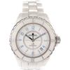 CHANEL Pre-Owned - J-12 38mm 2014 - Uomo - acciaio inossidabile/ceramica - Taglia unica - Bianco