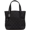 Gucci Pre-Owned - Borsa a mano in tela GG 2000-2015 - Donna - tela/pelle di vitello - Taglia unica - Nero