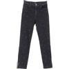 CHANEL Pre-Owned - Pantaloni denim Coco Mark Dot 1986-1988 - Donna - cotone - 36 - Nero