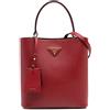 Prada Pre-Owned - Borsa a tracolla Cuir Panier media in pelle Saffiano 2013-2024 - Donna - pelle - Taglia unica - Rosso