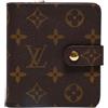 Louis Vuitton Pre-Owned - Portafoglio con monogramma e zip 2003 - Donna - PVC - Taglia unica - Marrone