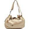 Christian Dior Pre-Owned - Borsa a spalla con coulisse - Donna - tessuto/pelle - Taglia unica - Oro