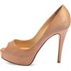 Christian Louboutin Pre-Owned - Pumps Very Prive 125mm - Donna - pelle di vitello/pelle di vitello/pelle scamosciata - 37.5 - Rosa
