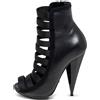 Gucci Pre-Owned - Stivali con cinturini 125mm - Donna - pelle di vitello/pelle di vitello/pelle di vitello - 35 - Nero