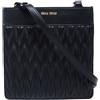 Miu Miu Pre-Owned - Borsa a spalla matelassé piccola anni '10-'20 - Donna - pelle - Taglia unica - Nero