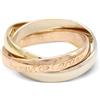 Cartier - Anello Trinity in oro bianco, rosa e rosa 18 carati anni 2010 - Donna - oro bianco 18kt/oro rosa 18kt/oro giallo 18kt - 48