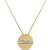 Movado - Collana in oro giallo 18 carati con diamanti - Donna - diamanti/oro giallo 18kt - Taglia unica