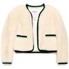 CHANEL Pre-Owned - Giacca in pelliccia 1994 - Donna - cotone/seta/alpaca - 38 - Bianco