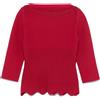 Alaïa Pre-Owned - Top con peplum anni 2000 - Donna - viscosa/poliammide/poliestere/elastodiene - 38 - Rosso