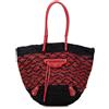 Balenciaga Pre-Owned - Borsa tote Motocross Classic Panier Basket in rafia 2010-2024 - Donna - rafia/cotone e paglia - Taglia unica - Nero