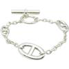 Hermès Pre-Owned - Bracciale Chaîne d'Ancre Farandole Bless anni 2010 - unisex - argento sterling - Taglia unica