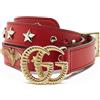 Gucci Pre-Owned - Cintura in pelle - Donna - pelle di vitello - 75 - Rosso