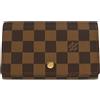Louis Vuitton Pre-Owned - Portafoglio Tresor 2004 - Donna - pelle/tela - Taglia unica - Marrone