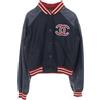 CHANEL Pre-Owned - Bomber Coco Mark 1986-1988 - Donna - lana/poliuretano/pelle/poliammide - 38 - Blu