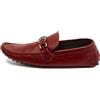 Louis Vuitton Pre-Owned - Mocassini Hockenheim - Uomo - pelle/pelle/gomma/pelle - 44 - Rosso