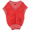 CHANEL Pre-Owned - Canotta a righe 1986-1988 - Donna - poliestere/cotone - 38 - Rosso