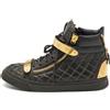 Giuseppe Zanotti Vintage - Sneakers in pelle - Uomo - pelle/pelle/gomma - 39 - Nero