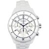 CHANEL Pre-Owned - J12 41mm 2009 - Uomo - acciaio inossidabile/ceramica - Taglia unica - Bianco