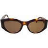 CHANEL Pre-Owned - Occhiali da sole cat-eye 1990-2000 - Donna - acrilico - Taglia unica - Marrone