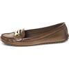 Louis Vuitton Pre-Owned - Mocassini in pelle - Donna - gomma/pelle/pelle - 38 - Marrone