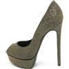 Casadei Vintage - Pumps con decorazione Pre-owned 150mm - Donna - pelle/pelle/tessuto - 38.5 - Oro