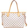 Louis Vuitton Pre-Owned - Borsa tote Neverfull PM in tela Damier Azur 2010 - Donna - tela/pelle - Taglia unica - Bianco