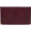 Cartier - Portafoglio Must De Cartier con logo - Donna - pelle - Taglia unica - Rosso