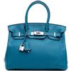 Hermès Pre-Owned - Borsa a mano Birkin Retourne 30 in pelle Togo Pre-owned 2013 - Donna - pelle di vitello - Taglia unica - Blu