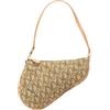 Christian Dior Pre-Owned - Borsa a spalla Diorissimo Saddle mini in tela 2001 - Donna - pelle di vitello/tela - Taglia unica - Marrone