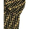Fendi Pre-Owned - Cappotto con motivo FF anni 2010 - Donna - lana - 50 - Marrone