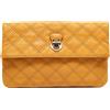 Marc Jacobs Vintage - Clutch in pelle trapuntata Pre-owned - Donna - pelle - Taglia unica - Arancione