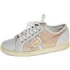 Dolce & Gabbana Pre-Owned - Sneakers con design a inserti - Donna - pelle di vitello/pelle di vitello/gomma - 34 - Bianco